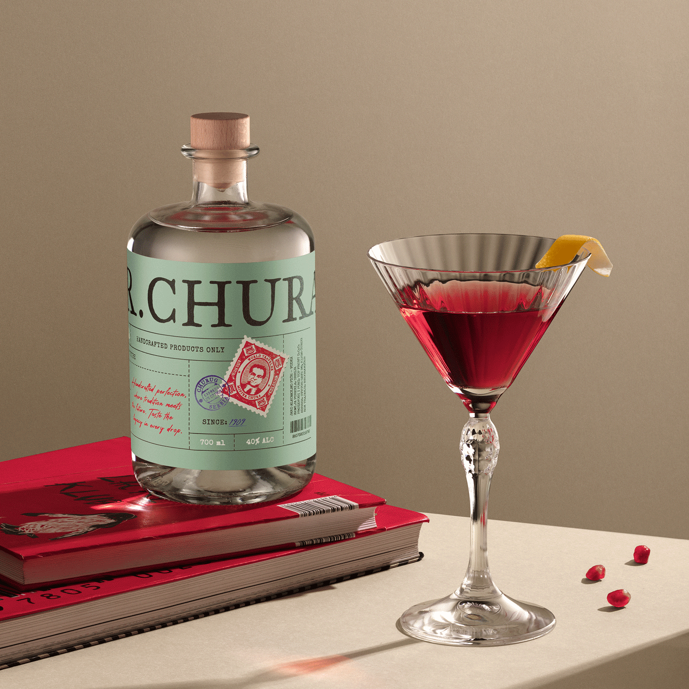 Pomegranate Martini